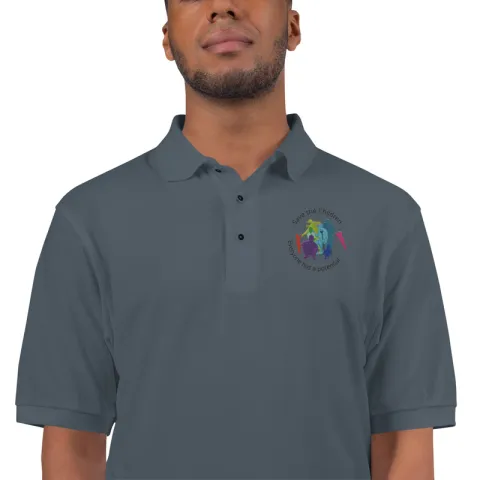 Men's Premium Polo / Steel Grey / S